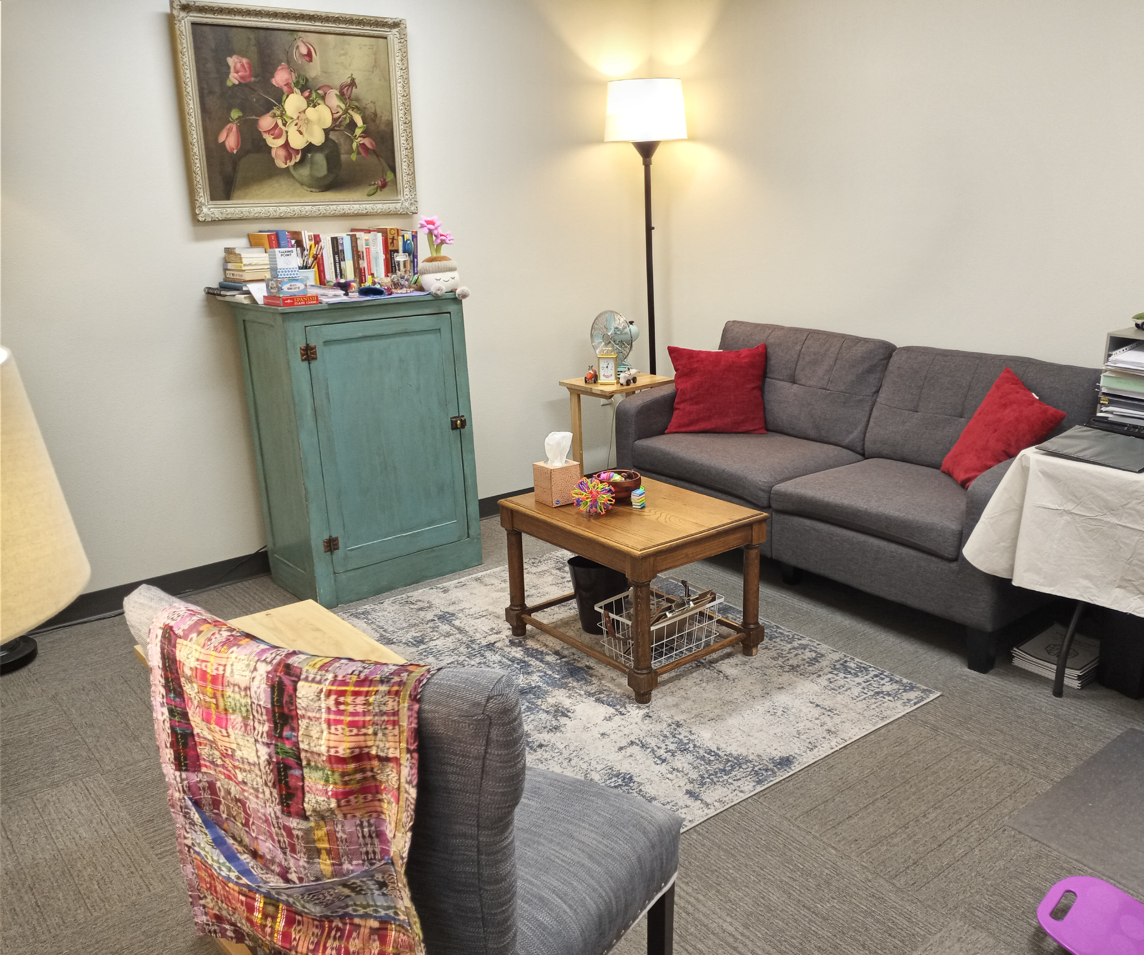 Photo of Kristel's office